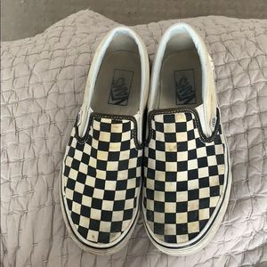 Checkered vans